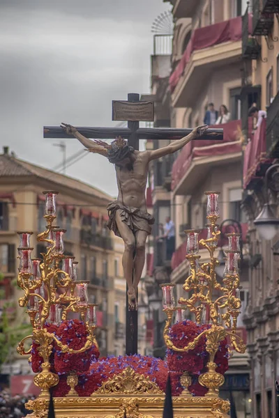 Heilige Week in Sevilla, broederschap van san bernardo — Stockfoto