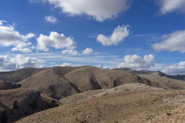 Sierra de las Nieves, Malaga doğal parkta Sierra de la Hidalga