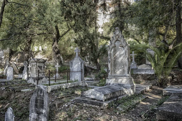 Antico Cimitero Inglese Provincia Malaga — Foto Stock