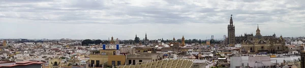 Vue Panoramique Sur Centre Séville Andalousie — Photo