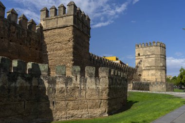 Sevilla şehrinin Almohad duvarı, İspanya