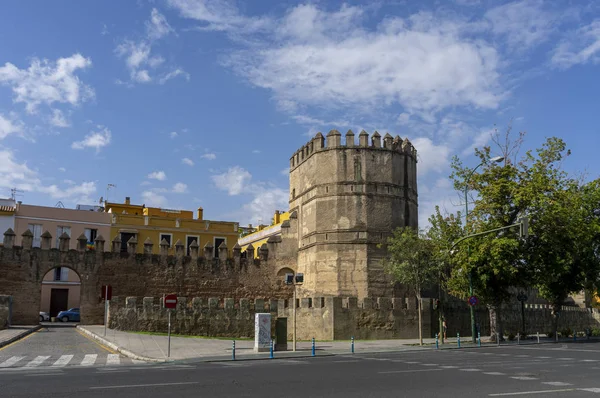Muralha Almóada Cidade Sevilha Espanha — Fotografia de Stock