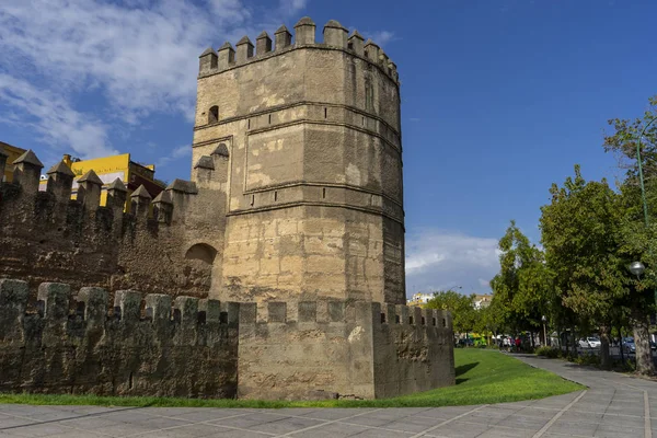 Almohad Wall City Seville Spain — Stock Photo, Image