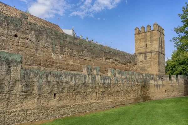 Muralha Almóada Cidade Sevilha Espanha — Fotografia de Stock