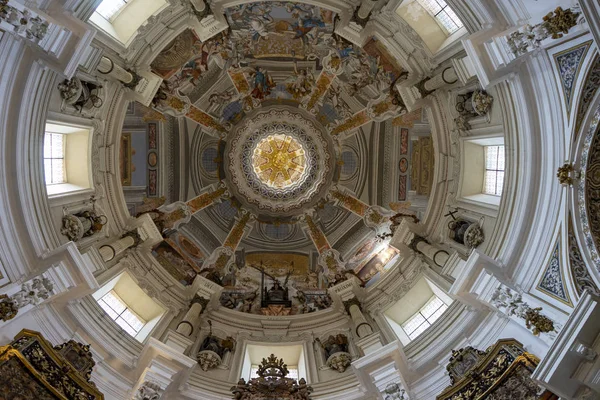 Dome Church San Luis Los Franceses Seville — Stock Photo, Image