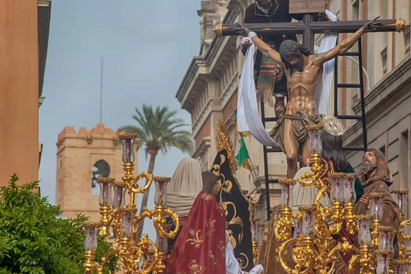 Hermandad Trinidad Semana Santa Sevilla — Foto de Stock