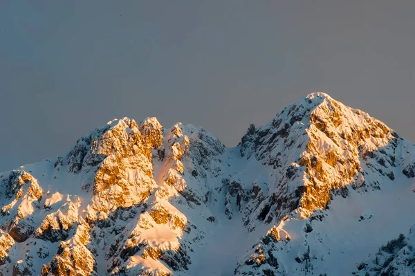 Montañas Para Escalar Invierno —  Fotos de Stock