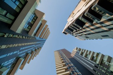 Milano'da Piazza Gae Aulenti