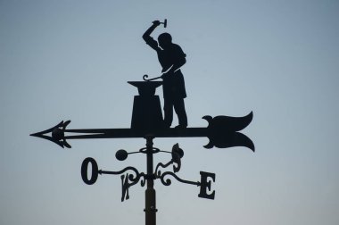 Kardinal noktaları gösteren direzzione Rüzgar