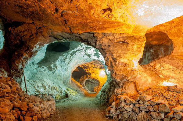 old mining mine for metal extraction