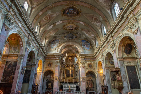 ベルガモの聖アガタ カルミネの教会 — ストック写真