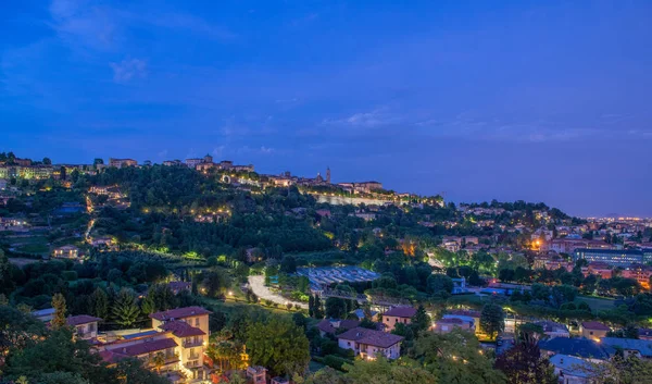 Bérgamo Ciudad Medieval Fortificada Por Murallas Venecianas — Foto de Stock