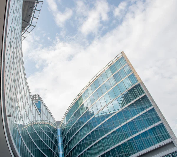 Milano Italia 30Aprile 2018 Bâtiment Moderne Acier Verre Siège Conseil — Photo