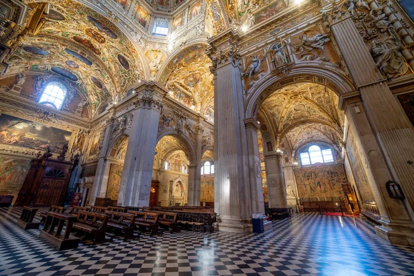 Interior Colleoni Chapel Bergamo — Stock Photo, Image