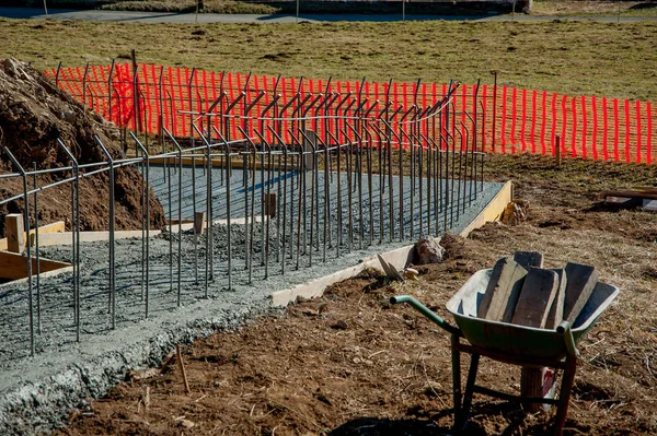 Reinforced concrete — Stock Photo, Image