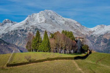 ağaçlar arasında yer alan kır evi