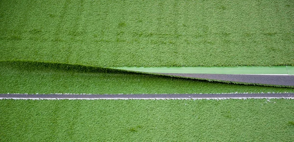 Синтетичних трав'яних полів — стокове фото