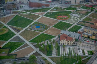 Milan yukarıdan görüldü