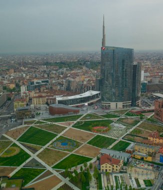 Milan yukarıdan görüldü