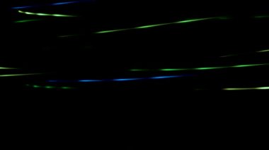 Soyut arkaplan. Grafiksel arkaplan, parlayan yatay çizgilerin parlayan 3D animasyonu. Video ekran koruyucu.