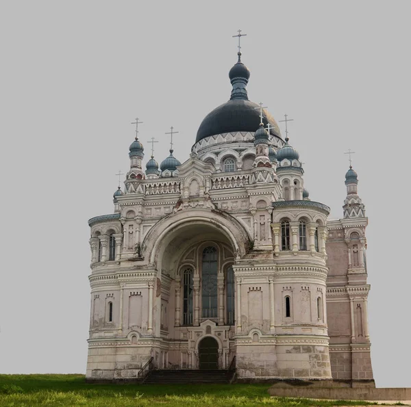 Templo cristão ortodoxo abandonado — Fotografia de Stock