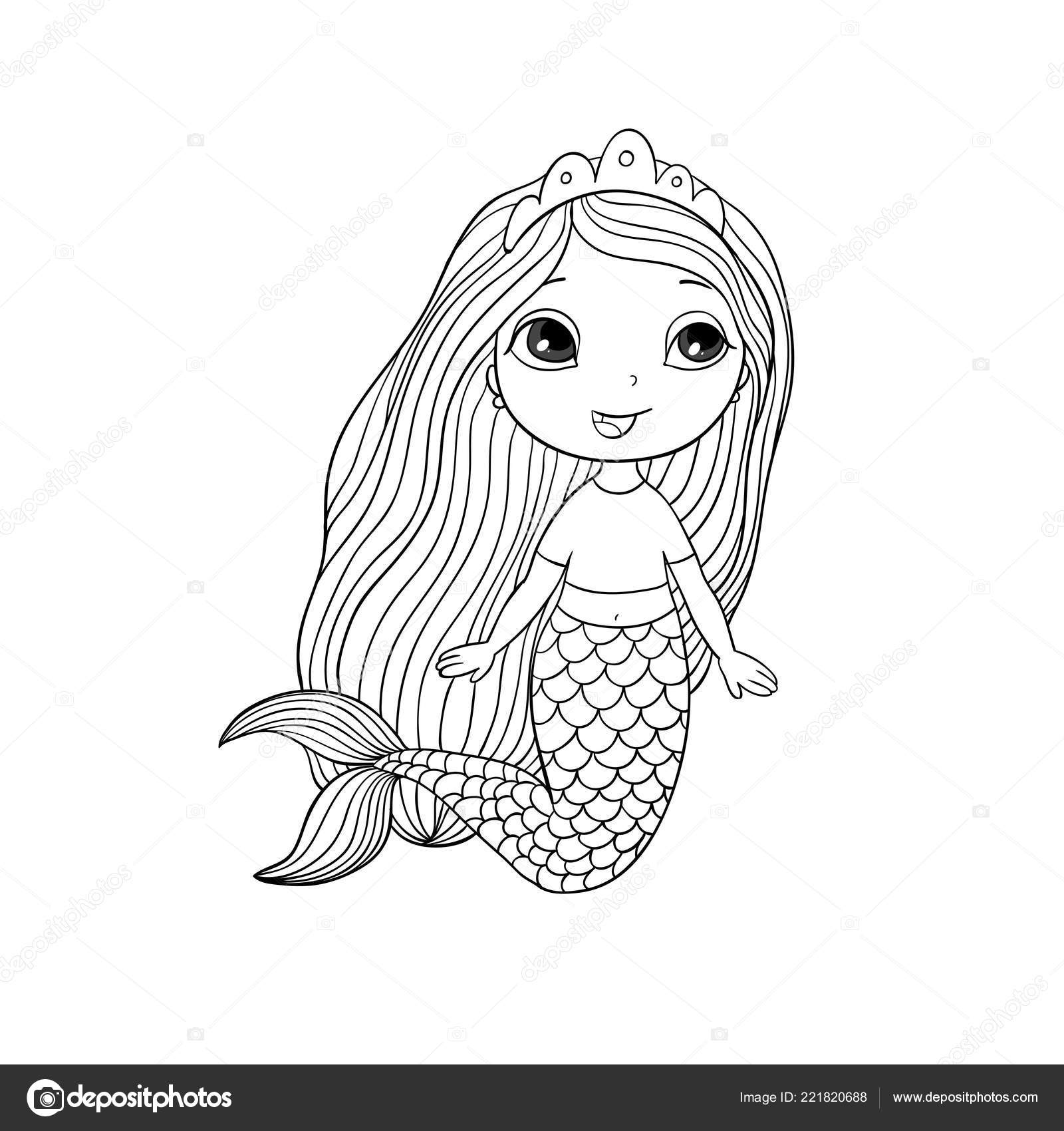 Free Free Little Mermaid Outline Svg 944 SVG PNG EPS DXF File
