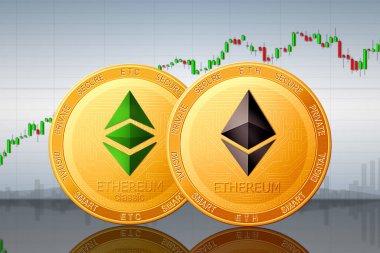 Ethereum ETH ve Ethereum Klasik ETC kripto para birimi