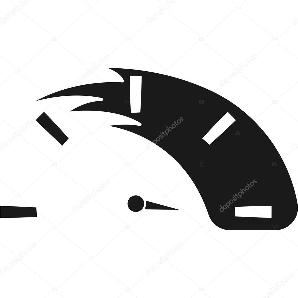 Dynamic Speed Meter illustration Design