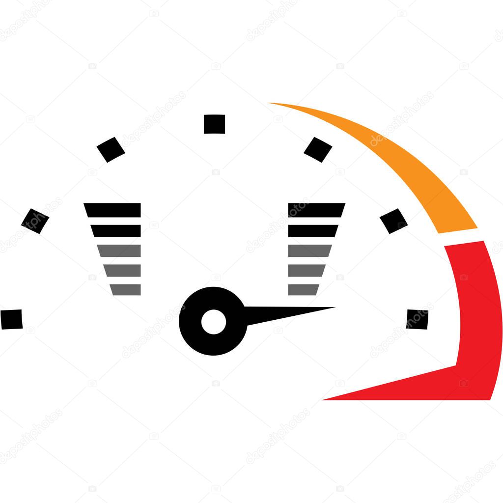 Dynamic Speed Meter illustration Design