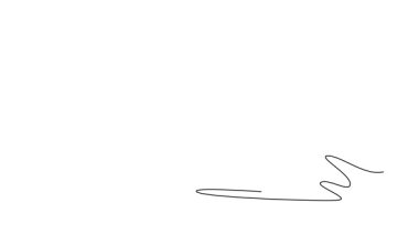 Sürekli çizim yapan aktif erkek sörfçü sporcu sporun dengesini, konsantrasyonunu ve heyecan verici yaşam tarzını temsil ediyor. Tam uzunluktaki bir çizgi canlandırması