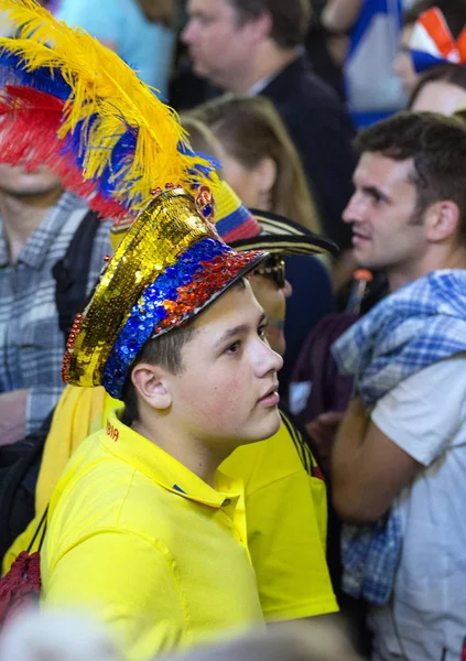 2018 Moscou Rússia Copa Mundo 2018 Moscou Fifa 2018 Emoções — Fotografia de Stock