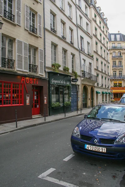 2008 Parijs Frankrijk Deur Vensters Van Het Gebouw Caf Begane — Stockfoto