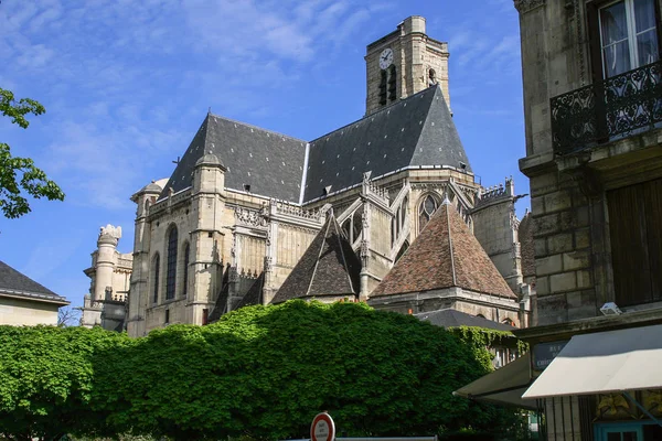 2008 Paryż Francja Gród Budynków Drzew Francja Religijne Architektura Paryża — Zdjęcie stockowe