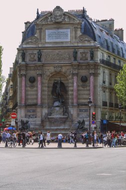 05.03.2008, Paris, Fransa. Paris hakkında yürüyüş. Avrupa'nın mimari.