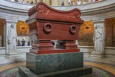 05.04.2008, Paris, Fransa. Napolyon Bonapart sakatlar in ulusal konutunda lahit.