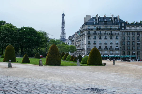 Stadsgezicht Van Parijs Met Toren Huis Rondtrekken Van Frankrijk Wandelen — Stockfoto