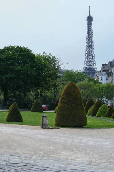 Panoráma Města Paříže Věží Dům Cestování Francii Procházkou Paříži — Stock fotografie