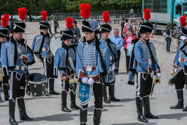 2008 Paris France Costume Parade 19Th Century French Military Forces — Stock Photo, Image