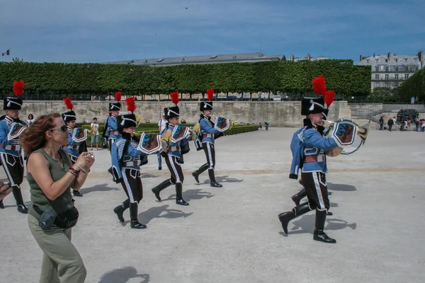 2008 Paris France Parade Costumée Des Forces Militaires Françaises Xixe — Photo