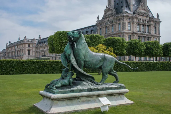 2008 Parijs Frankrijk Sculptuur Tuin Van Tuilerieën Attracties Van Parijs — Stockfoto