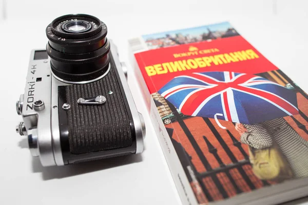 2018 Moskau Russland Konzept Der Reise Durch Großbritannien Mit Vintage — Stockfoto