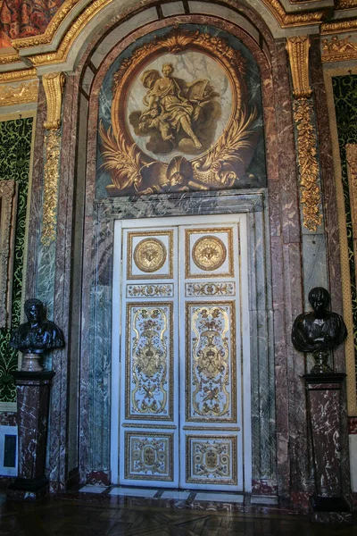 2008 Versalhes França Elementos Decorativos Porta Interior Palácio — Fotografia de Stock