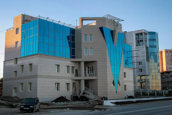 2018 Jakutsk Russland Außenansicht Des Modernen Gebäudes Architektur Russlands — Stockfoto