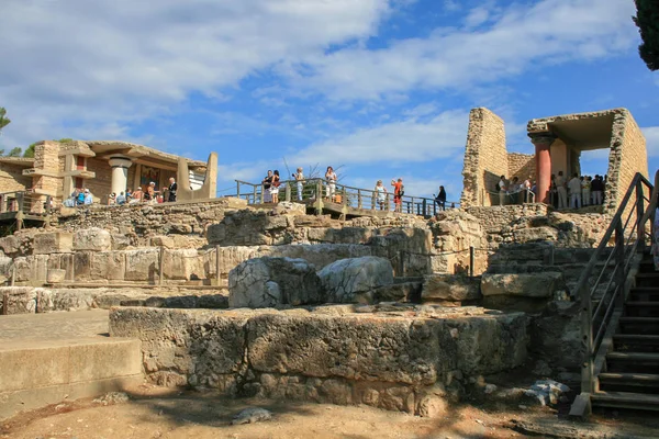 2008 Hersonissos Girit Yunanistan Avrupa Araba Ile Seyahat Yunan Knossos — Stok fotoğraf