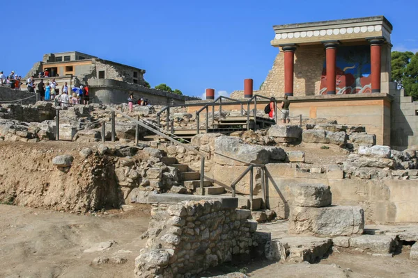 2008 Hersonissos Girit Yunanistan Avrupa Araba Ile Seyahat Yunan Knossos — Stok fotoğraf