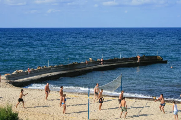 2008 Hersonissos Beton Griechenland Reisen Sie Durch Griechenland Berufsgruppe Spielt — Stockfoto