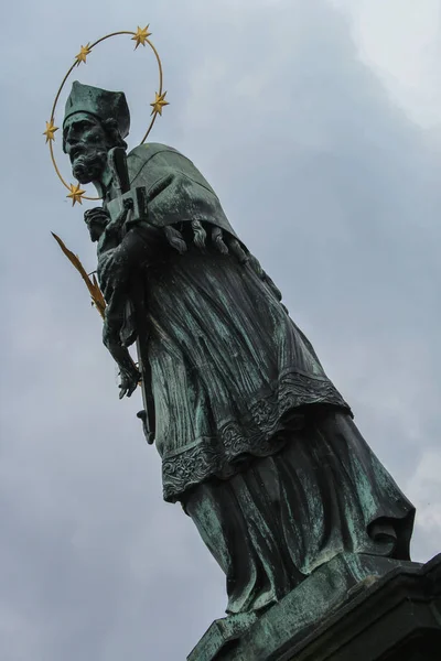 2009 Prag Tjeckien Stadsbilden Prag Resa Runt Europa Monument Bron — Stockfoto