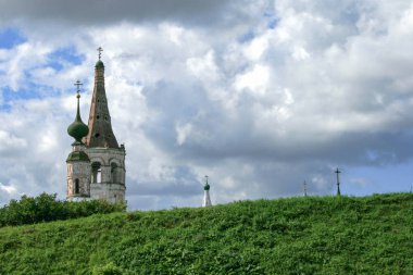 2009.08.08, Rostov, Rusya Federasyonu. Rostov güzel eski kiliseleri. Rusya'nın dini mimari.