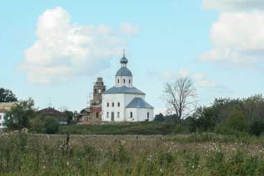 2009.08.29, Vladimir, Rusya Federasyonu. Vladimir Kilisesi geri. Dünyanın eski bir dini Hıristiyan mimari.