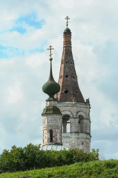 2009 Vladimir Rusia Iglesia Restaurada Vladimir Una Antigua Arquitectura Religiosa — Foto de Stock